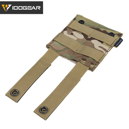 Double elastic pouches