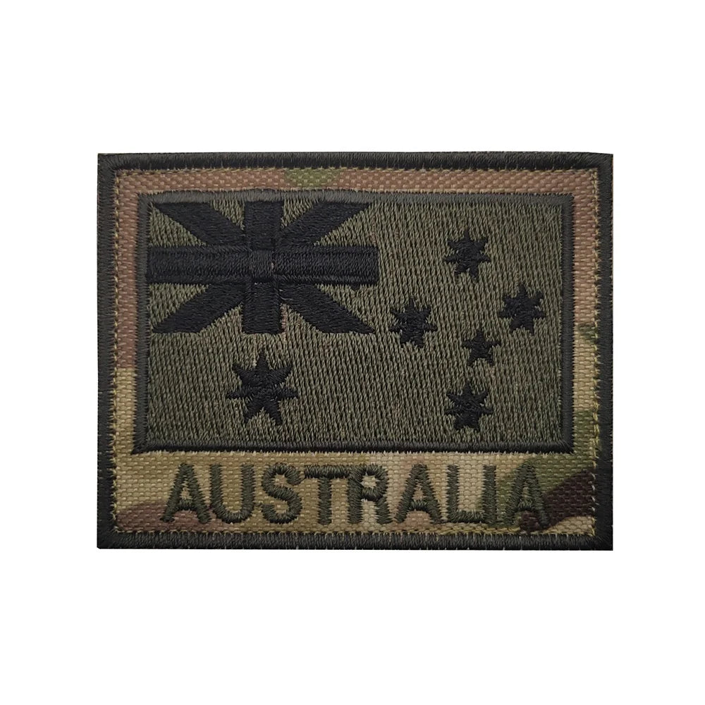 Aus themed Various PVC/embroidered patches