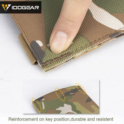 Double elastic pouches