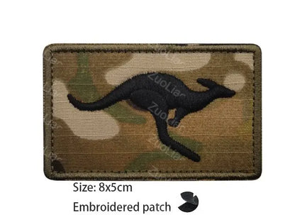 Aus themed Various PVC/embroidered patches